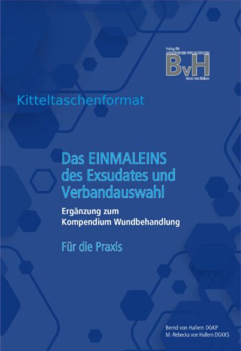 Das EINMALEINS des Exsudates und Verbandauswahl - 2024 (Kitteltaschenformat)