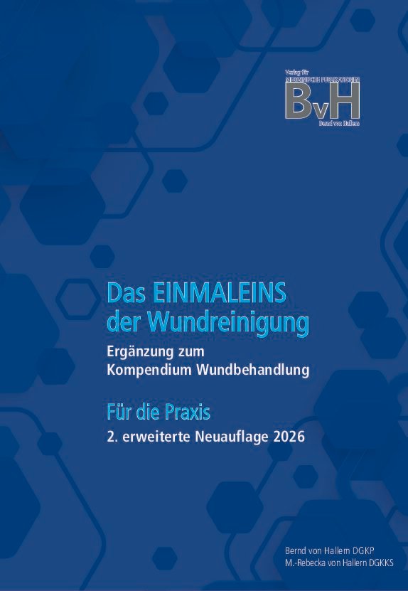 Das EINMALEINS der Wundreinigung - 2026, 2. Auflage (Kitteltaschenformat)