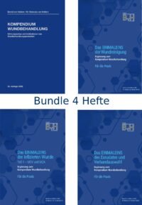 KOMPENDIUM WUNDBEHANDLUNG + EINMALEINS Bundle / 4 Hefte