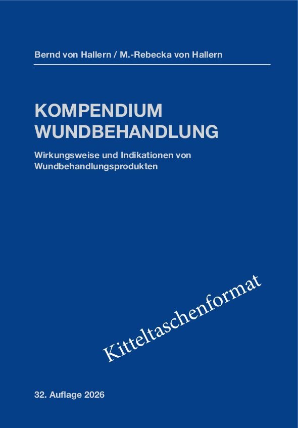 KOMPENDIUM WUNDBEHANDLUNG - Auflage 2026 (Kitteltaschenformat)